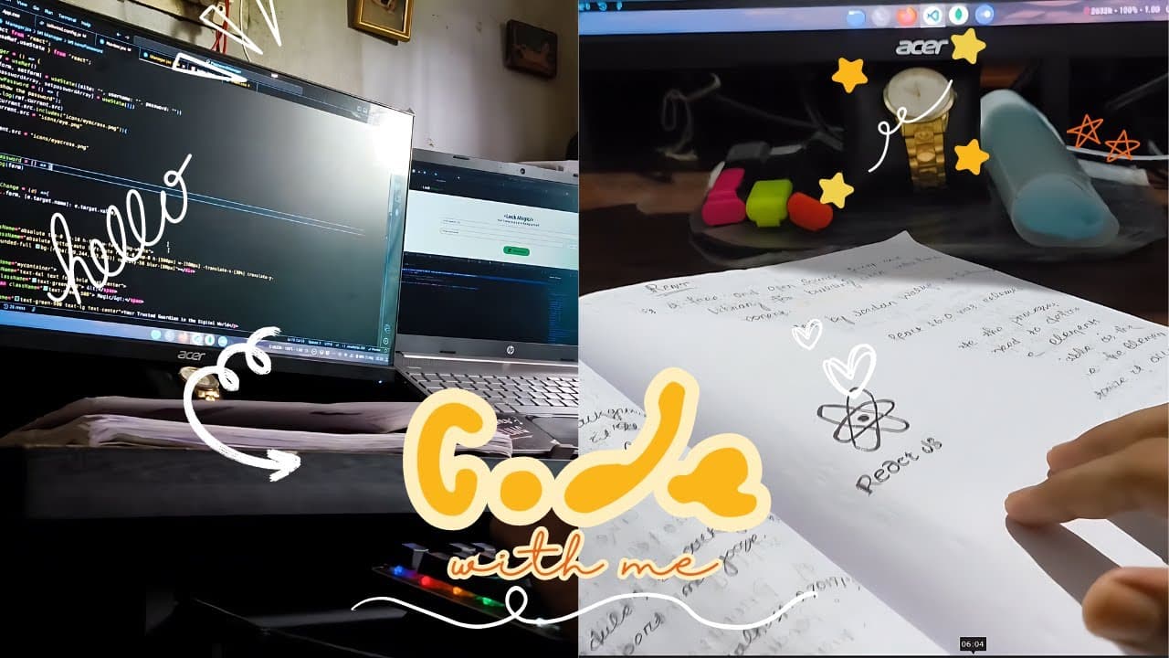 A day in my Life π| Sharing about studying π | Code with me π§π»βπ» (HINDI)