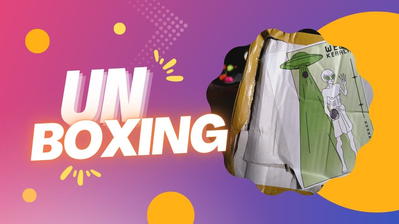 Unboxing Web3Kerala Swag from a Twitter Bounty Hunting Event! ποΈ