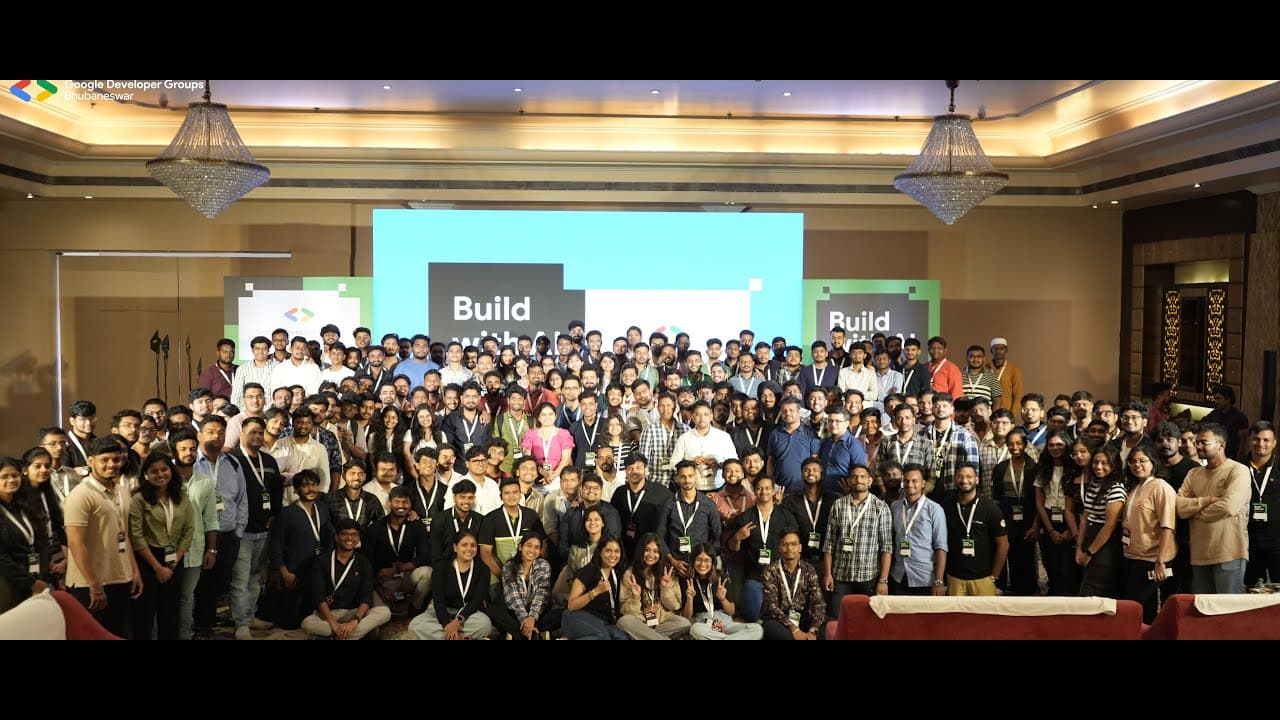 Attending the AI Roadshow by Google | A day in my life π