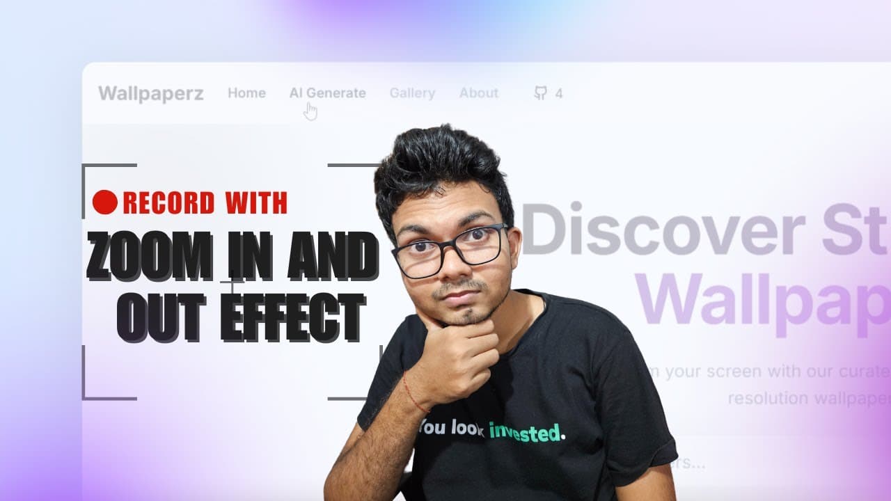 How to do zoom in and out video recording on windows for free! (HINDI)