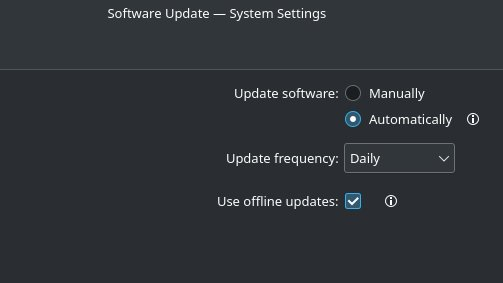 Offline Updates